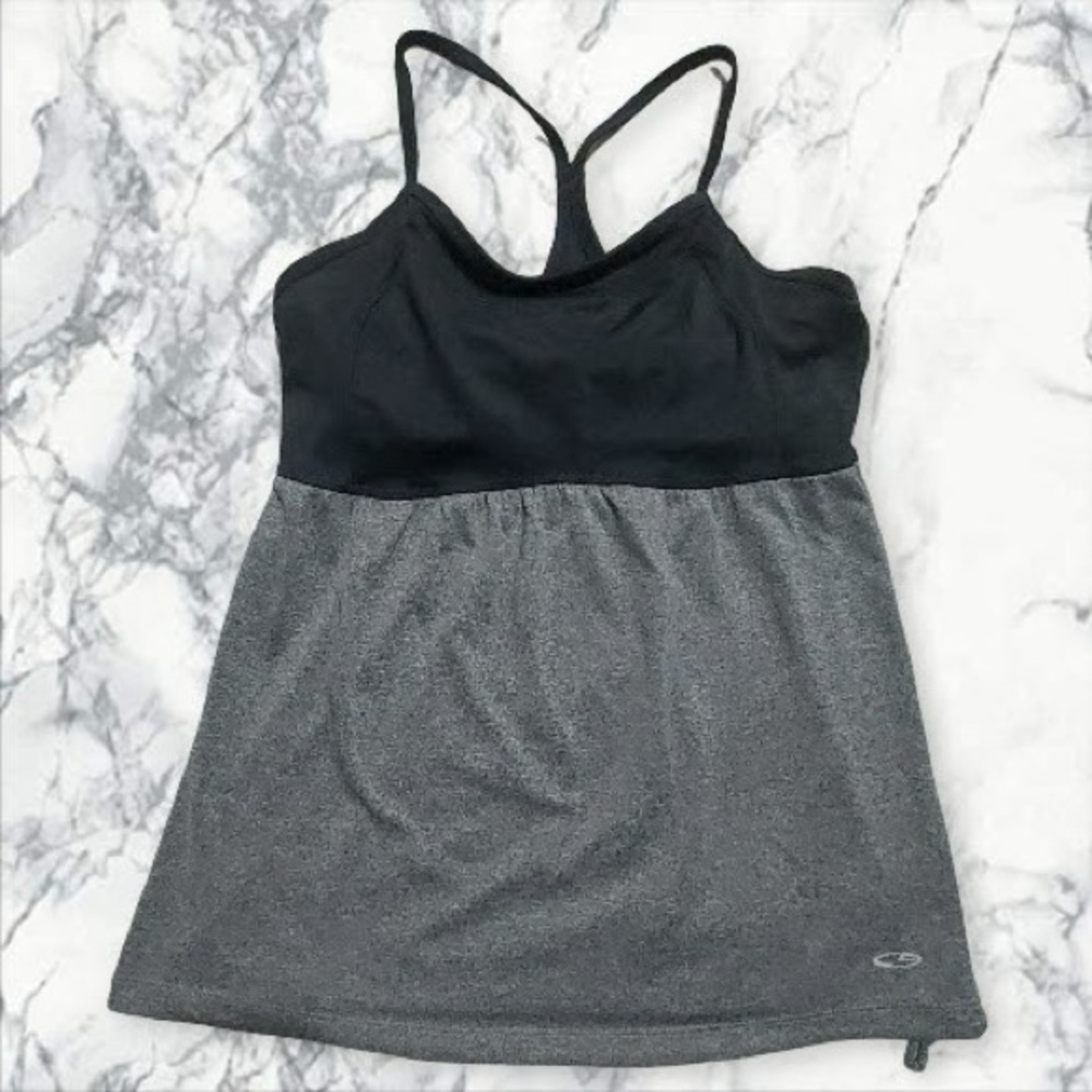 Champion Black and Gray Sports Tank